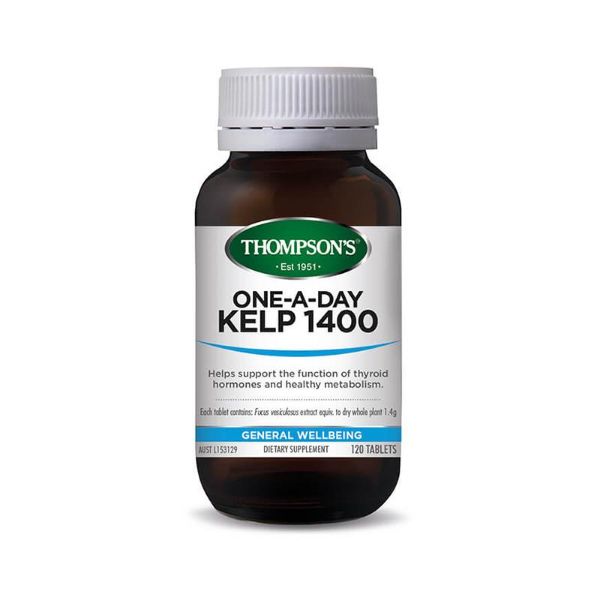 Picture of THOMPSONS One-A-Day Kelp 1400mg 120t
