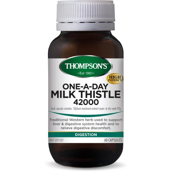 Picture of THOMPSONS One-A-Day Milk Thistle 42000mg 60c