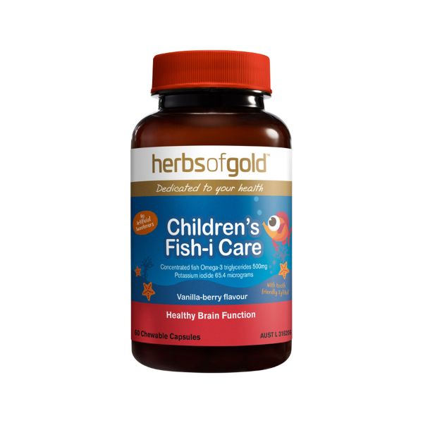 Picture of Childrens Fish-I Care Chewable 60c