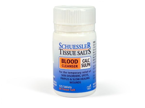 Picture of SCHUESSLER Calc Sulph BLOOD CLEANSER 125t