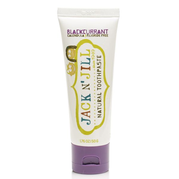 Picture of Jack N Jill Natural Toothpaste with Calendula (Fluoride Free) Blackcurrant 50g