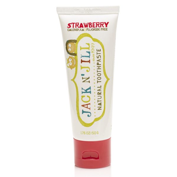 Picture of Jack N Jill Natural Toothpaste with Calendula (Fluoride Free) Strawberry 50g