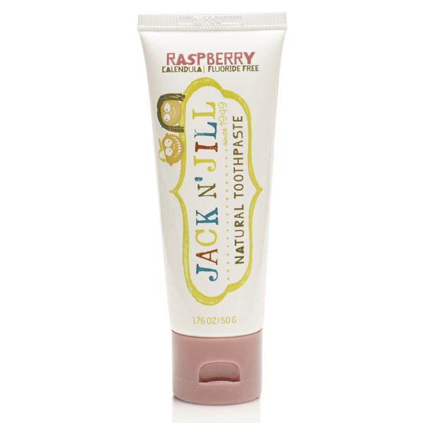 Picture of Jack N Jill Natural Toothpaste with Calendula (Fluoride Free) Raspberry 50g