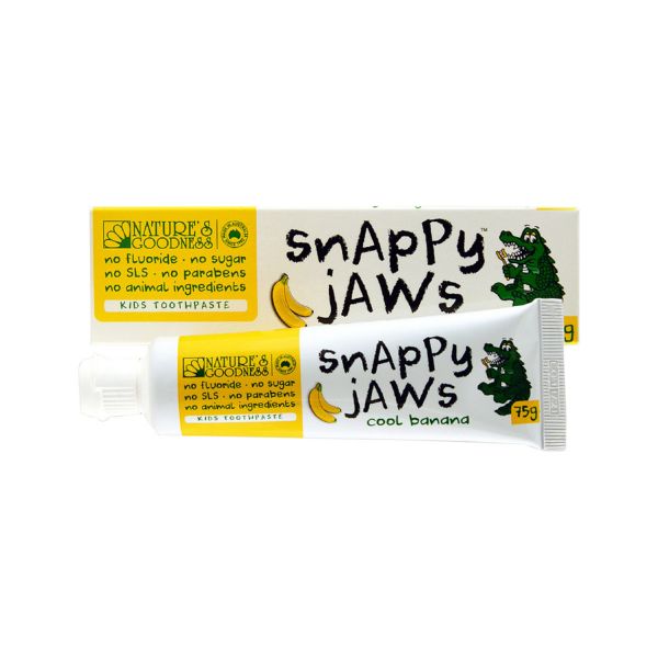 Picture of Natures Goodness Snappy Jaws Toothpaste Cool Banana 75g
