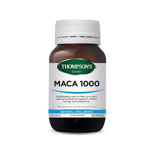 Picture of THOMPSONS Maca 1000mg 60c