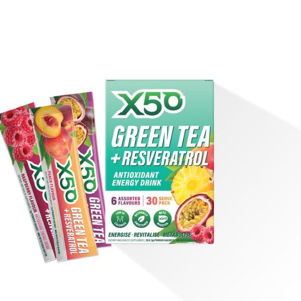 Picture of X50 Green Tea Assorted x30