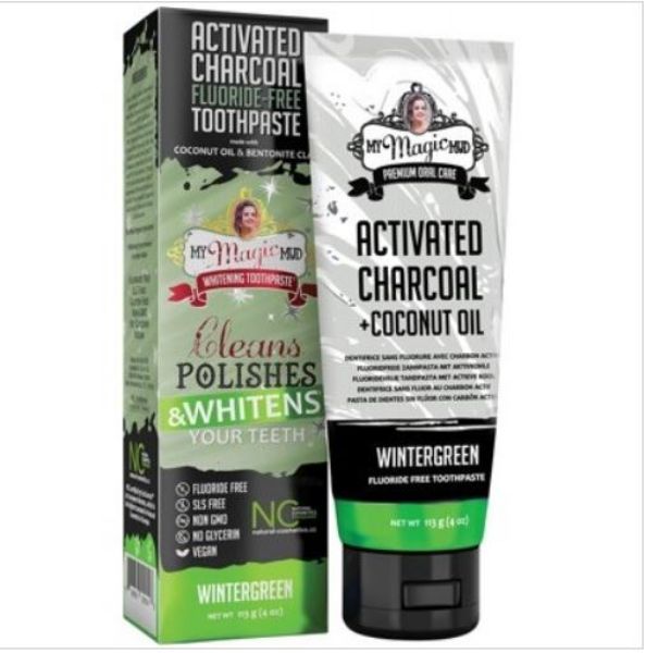 Picture of Activated Charcoal Toothpaste Wintergreen - 113g
