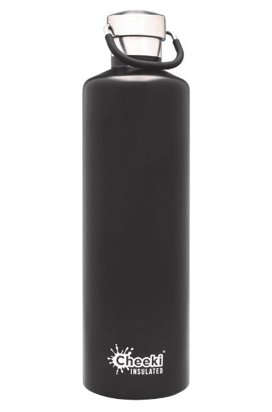 Picture of CHEEKI Classic Insulated Bottle - Matte Black 1 Litre