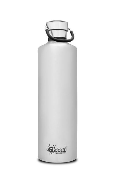 Picture of CHEEKI Classic Insulated Bottle - Silver 1 Litre