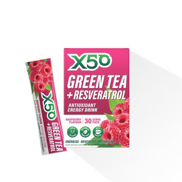 Picture of X50 Green Tea Raspberry x30