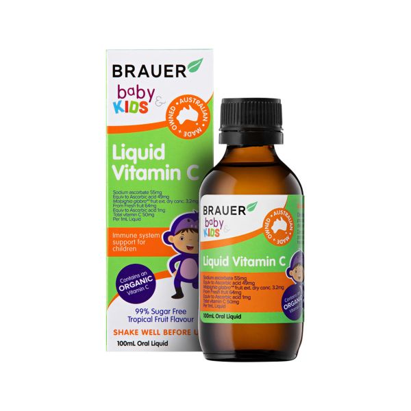 Picture of Brauer Baby & Kids Liquid Vitamin C (1+ years) 100ml