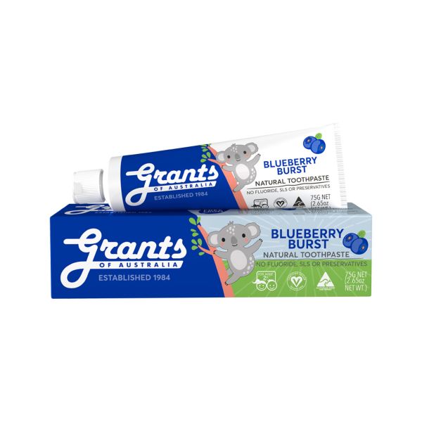 Picture of GRANTS Kids Toothpaste Blueberry 75g
