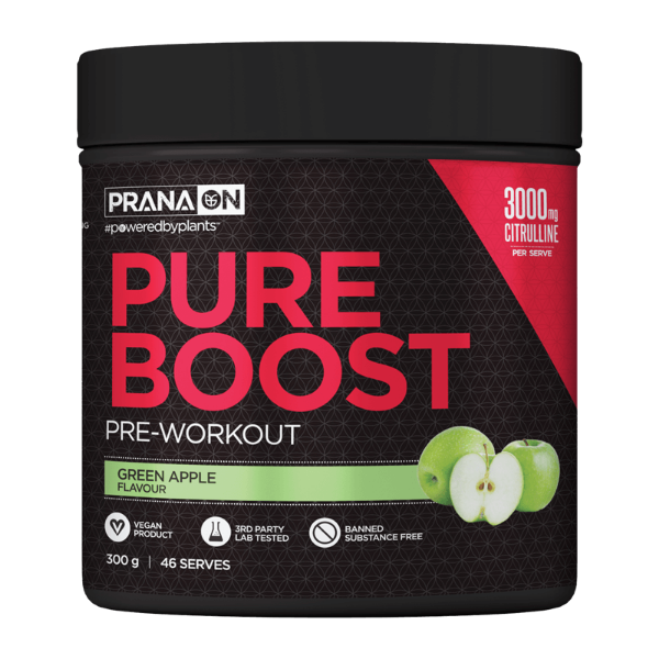 Picture of Pre Workout Pure Boost Green Apple 300g