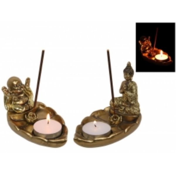Picture of INCENSE HOLDER Buddha 9cm