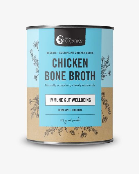 Picture of Bone Broth Chicken Nutra Organics Homestyle Orig 125g