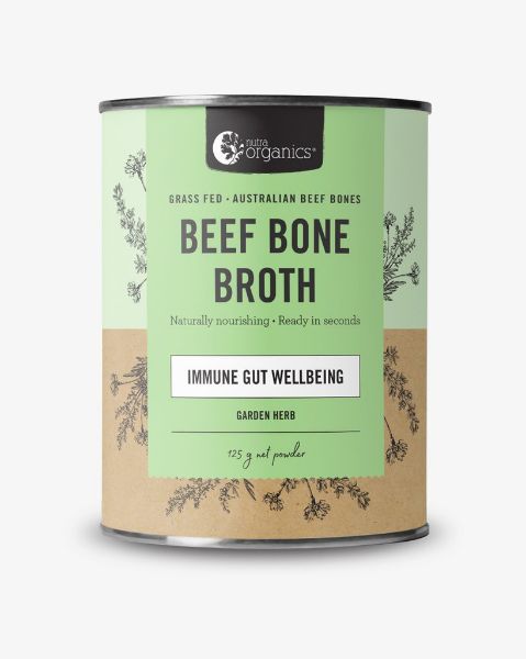 Picture of Bone Broth Beef Nutra Organics Garden Herb 125g
