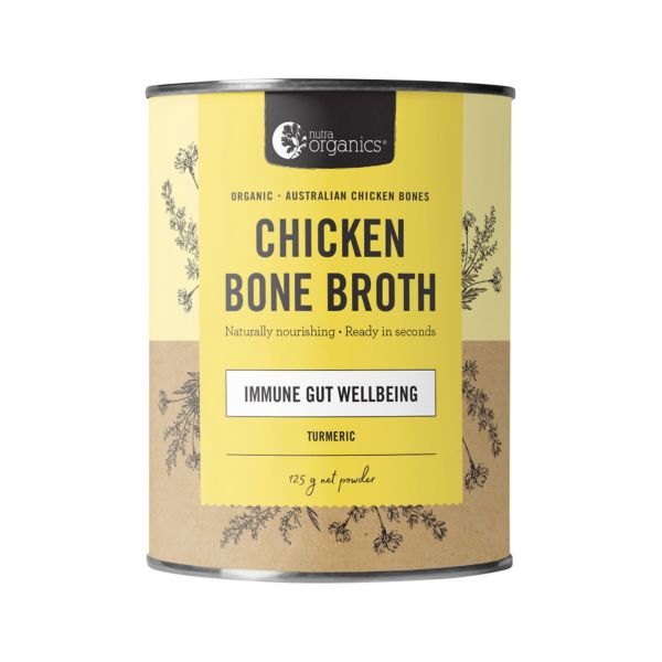 Picture of Bone Broth Chicken Nutra Organics Turmeric 125g