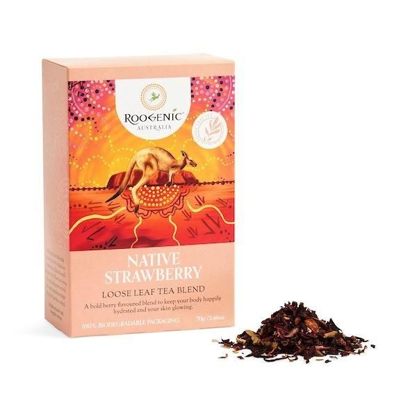 Picture of ROOGENIC Native Strawberry Tea 65g